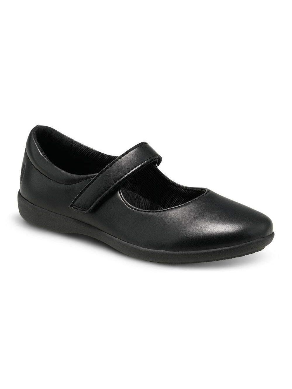 Size 9.5 Toddler Hush Puppies Classic Black Kids Dress Shoes